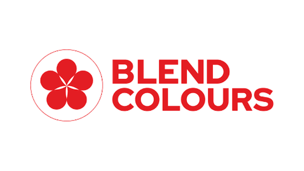 BLEND COLOURS logo